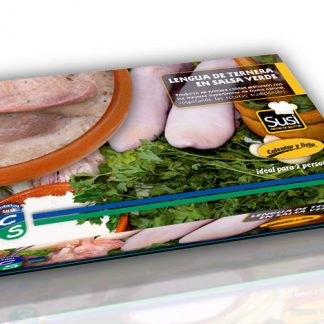 Lengua de Ternera en Salsa Verde (600 gramos)